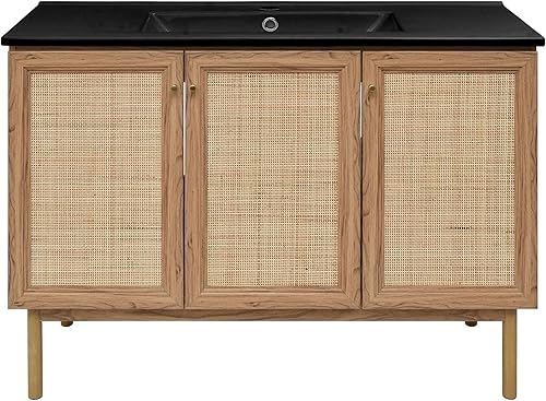 Vista 215 de Swiss Madison Classe - Lavabo de baño de roble de 24 pulgadas incluido