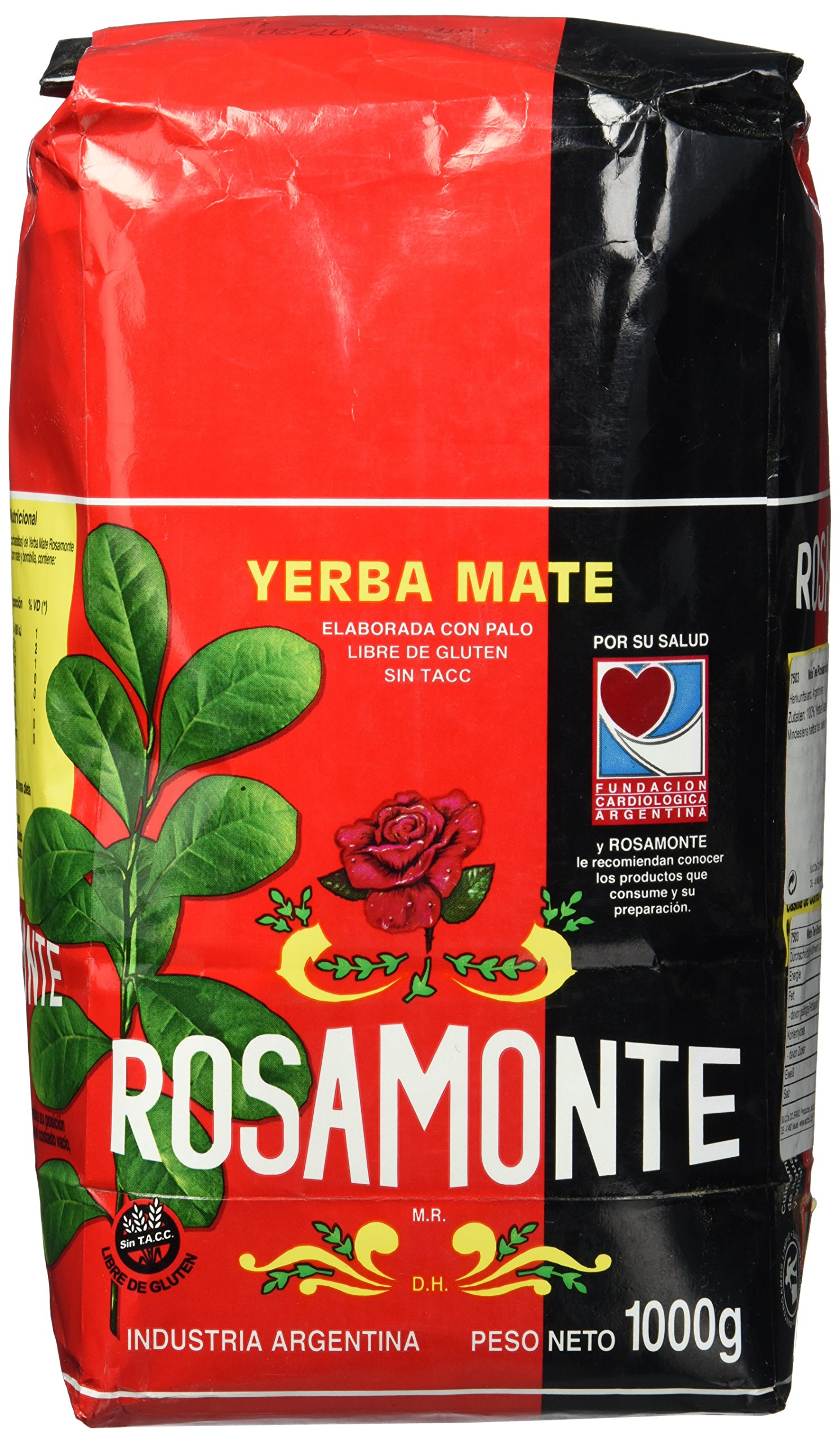 Yerba Rosamonte Argentinischer Mate Tee, 5er Pack (5 x 1000 g)