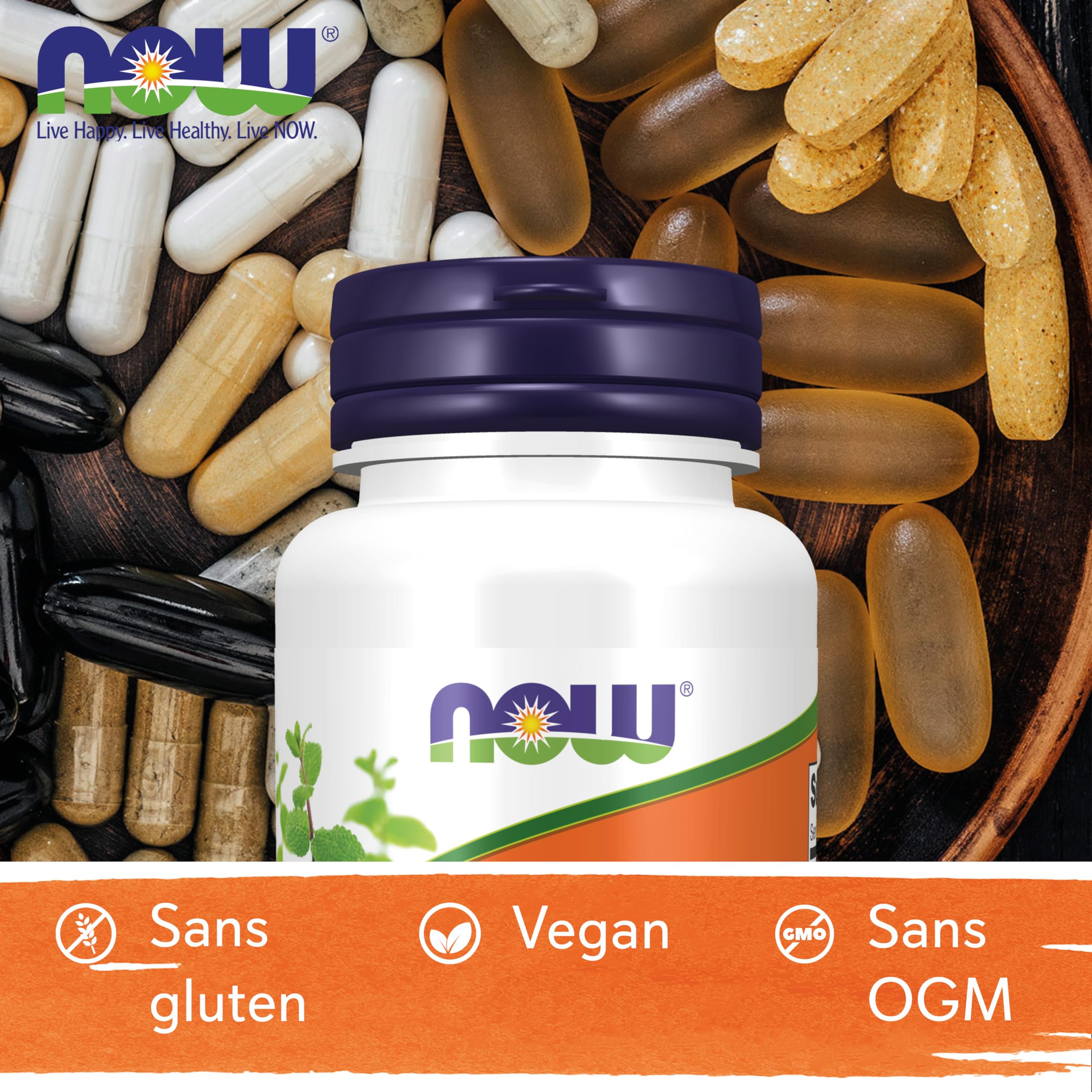 Now Foods, Saw Palmetto Extract (Extrait de Palmier Nain), 320mg, avec Huile de Pépins de Courge, 90 Capsules végétaliennes, Sans Soja, Sans Gluten, Sans OGM
