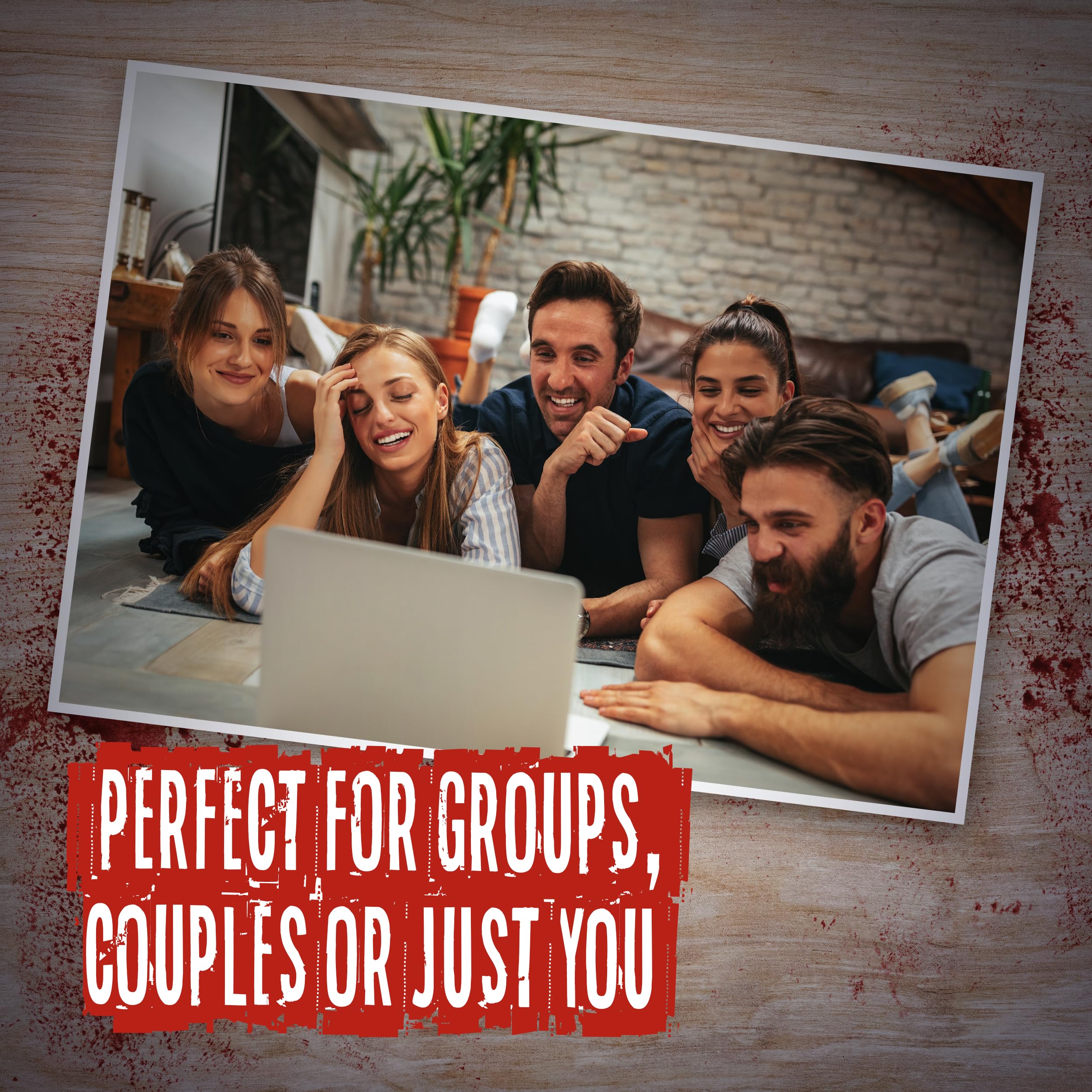 Mystery Detective Game – Killer At the Campfire Unsolved Open Case File – Dîner, fêtes, groupes, couples ou joueurs solo
