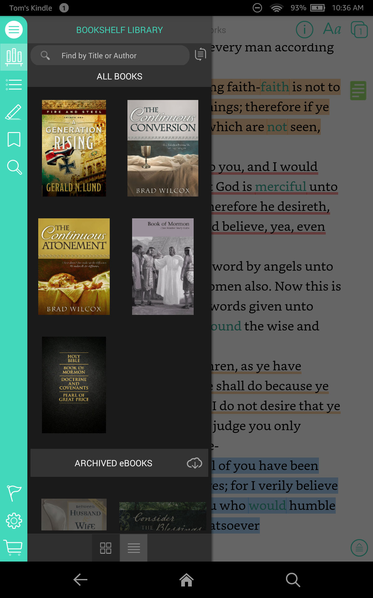 Deseret Bookshelf App on Amazon Appstore