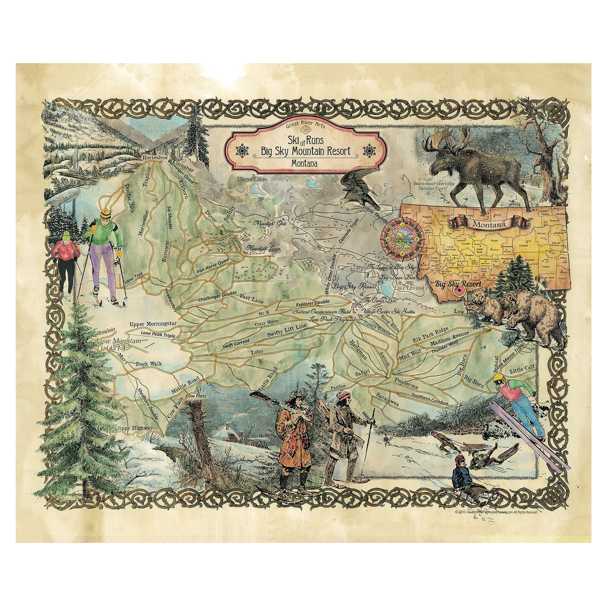 Map Of Big Sky Area - 91vJW5PMQaL 