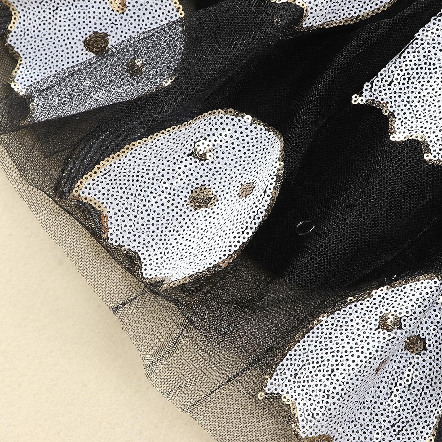 Halloween Baby Outfit Newborn Girl Pumpkin Costume Bubble Romper Dress My First Halloween Baby Girl Outfits Clothes - Image 5