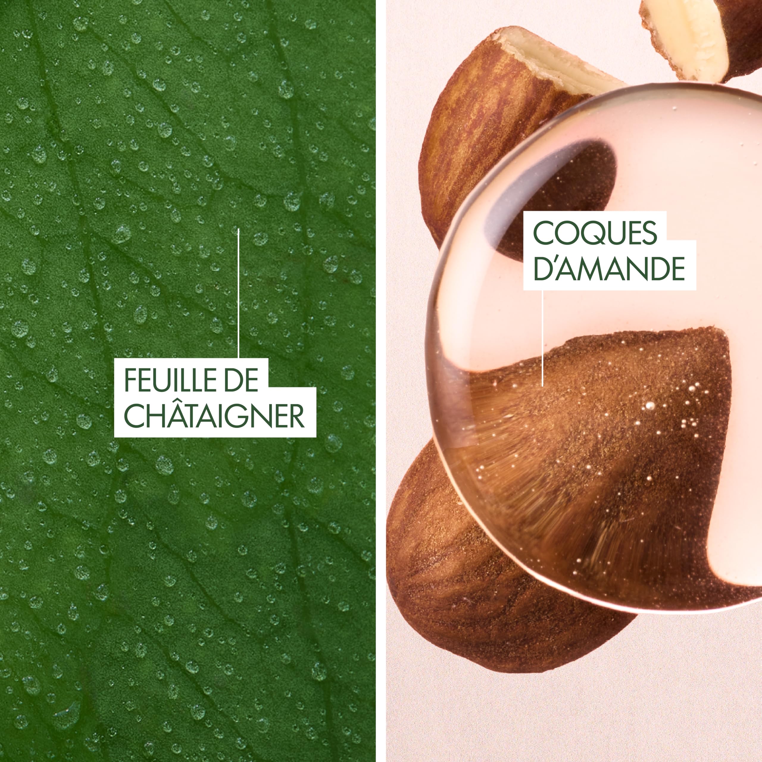 Melvita - Savon Exfoliant Lissant - Or Végétal - Exfolie et affine le grain de peau - Peaux sèches - Extrait de Feuille de Châtaignier, Coques d'Amande - 125 g