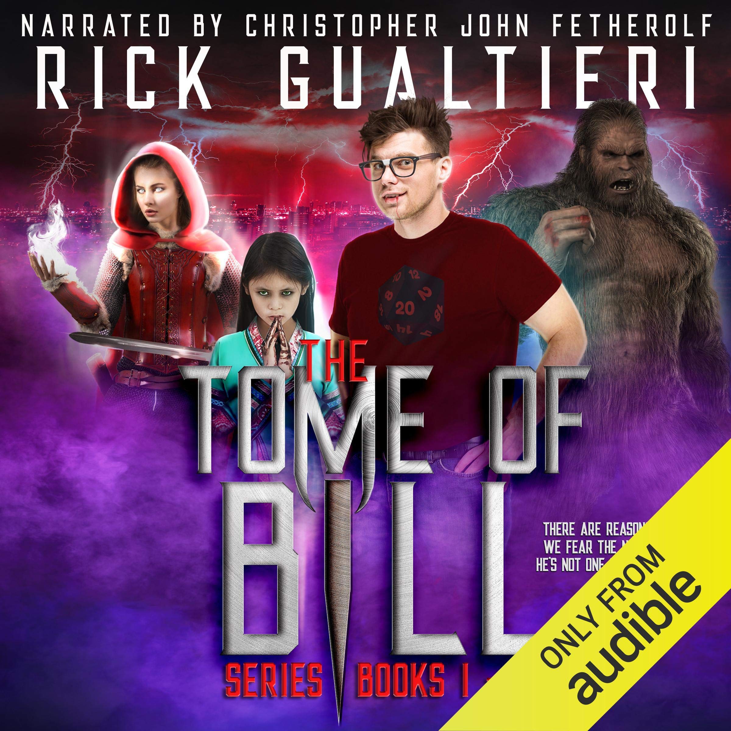 Cover art for The Tome of Bill Series - Books 1-4: an Urban Fantasy / Horror Comedy Collection