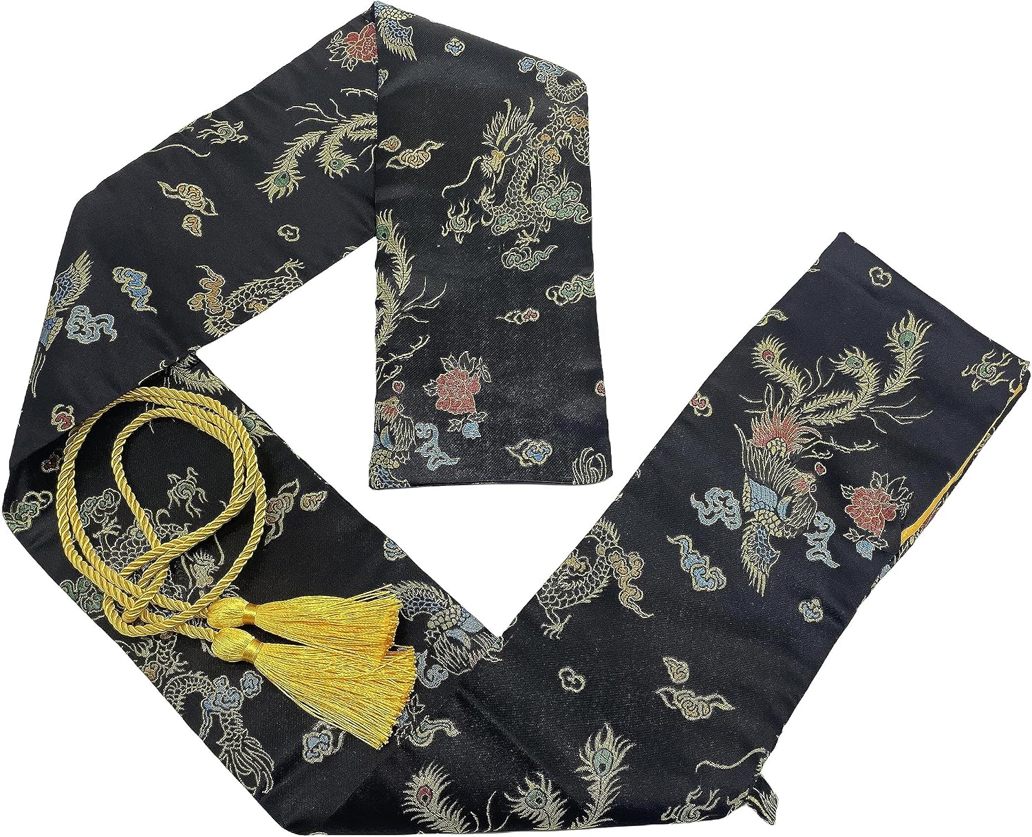 2pcs Sword Bag 51inch Synthetic Silk Katana Bag Sword Cover Carrying Case For Samurai Swords