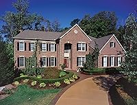 Vista 5 de Polaris - Persianas de vinilo Homeside con panel elevado (1 par), 14-1/2 pulgadas x 59 pulgadas, color 410 gris