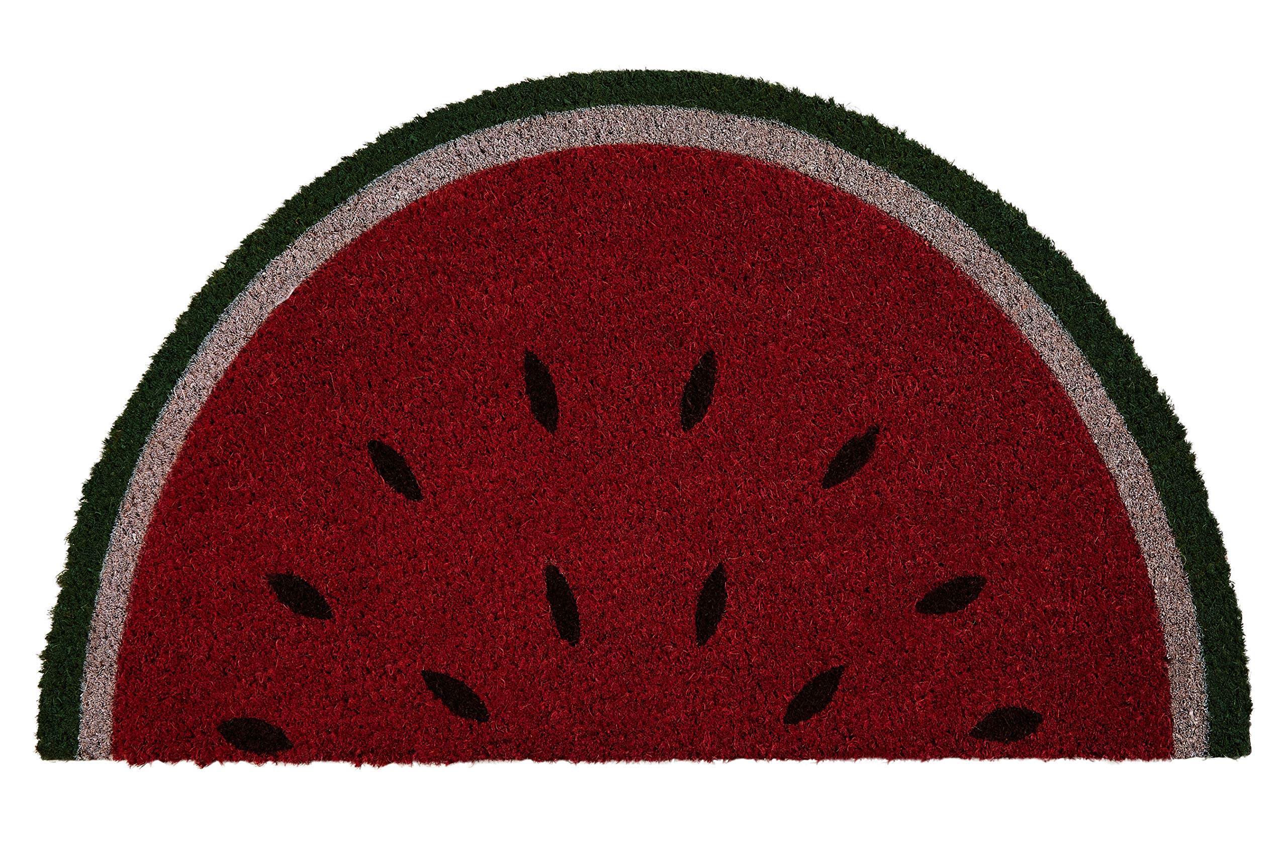 Premier Housewares Water Melon Coir Doormat 100cm Diameter