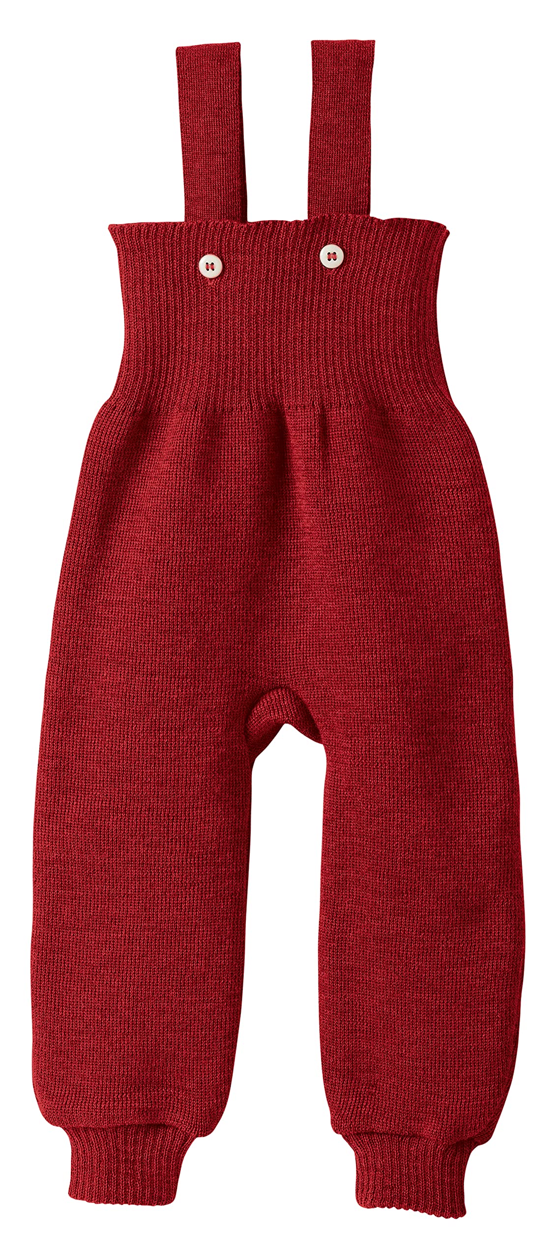 Disana Strick-TRÄGERHOSE Neugeborene & Kleinkind – 100% Bio-Merino – atmungsaktiv, warm Unisex Gr. 50 – 104 - nachhaltig & fair – mit hohem Bund - Made in Germany