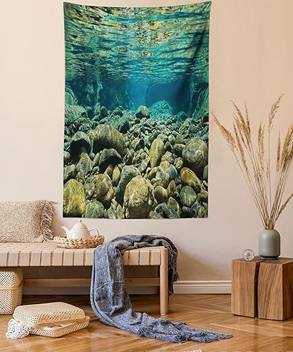 Miniatura 89 de Lunarable Tapiz de La Habana, caballeros que tocan saxofón con sombreros de Panamá y auto rojo nostálgico, colgante de pared para dormitorio, sala