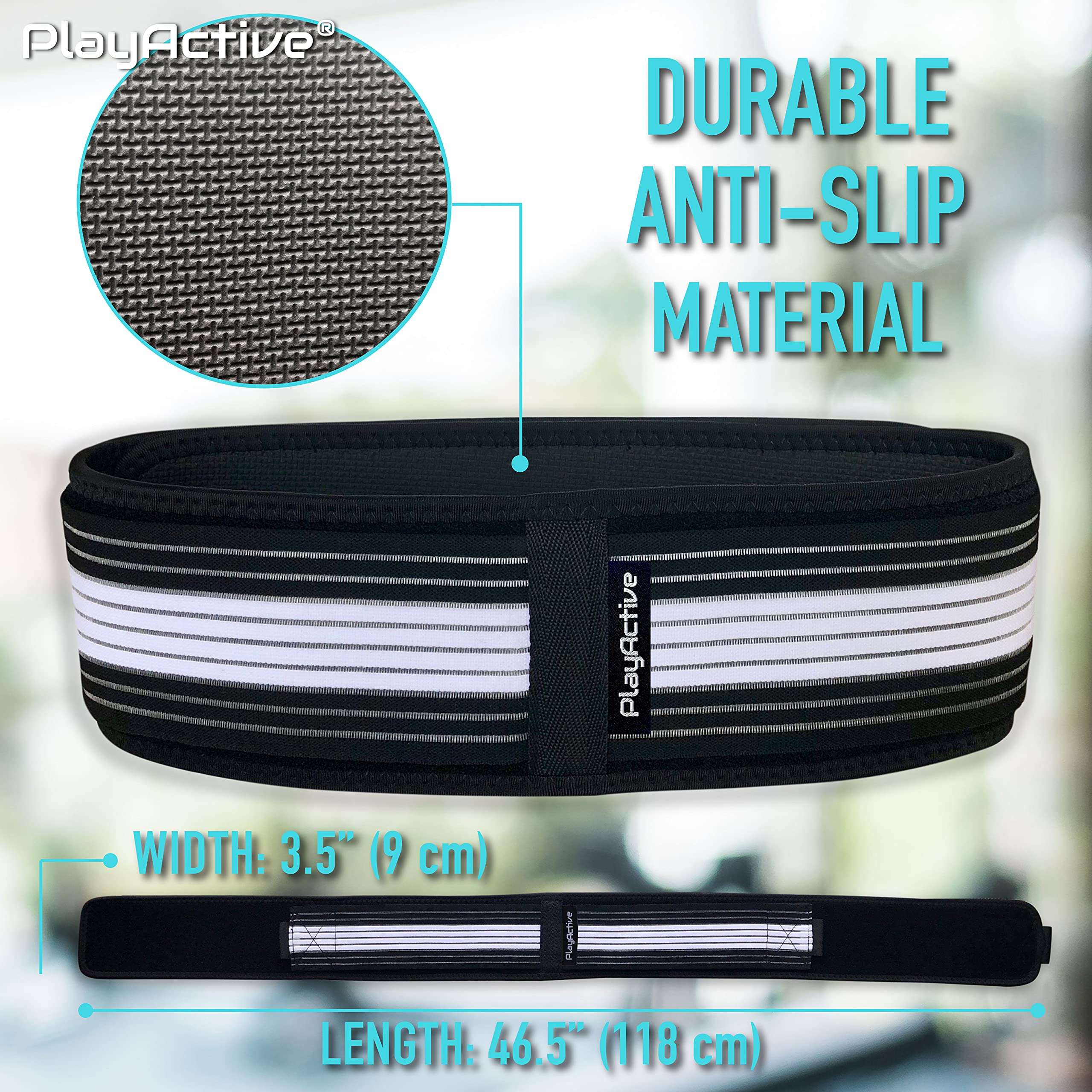 PlayActive Sacroiliac SI Joint Hip Belt Lower Back Support Brace for