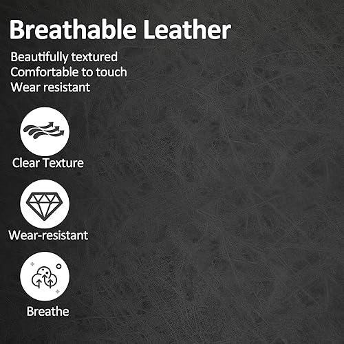 Miniatura 6 de Finnhomy Juego de 2 taburetes de bar de altura de mostrador, taburetes de bar giratorios con reposapiés y espalda descubierta, taburetes de bar