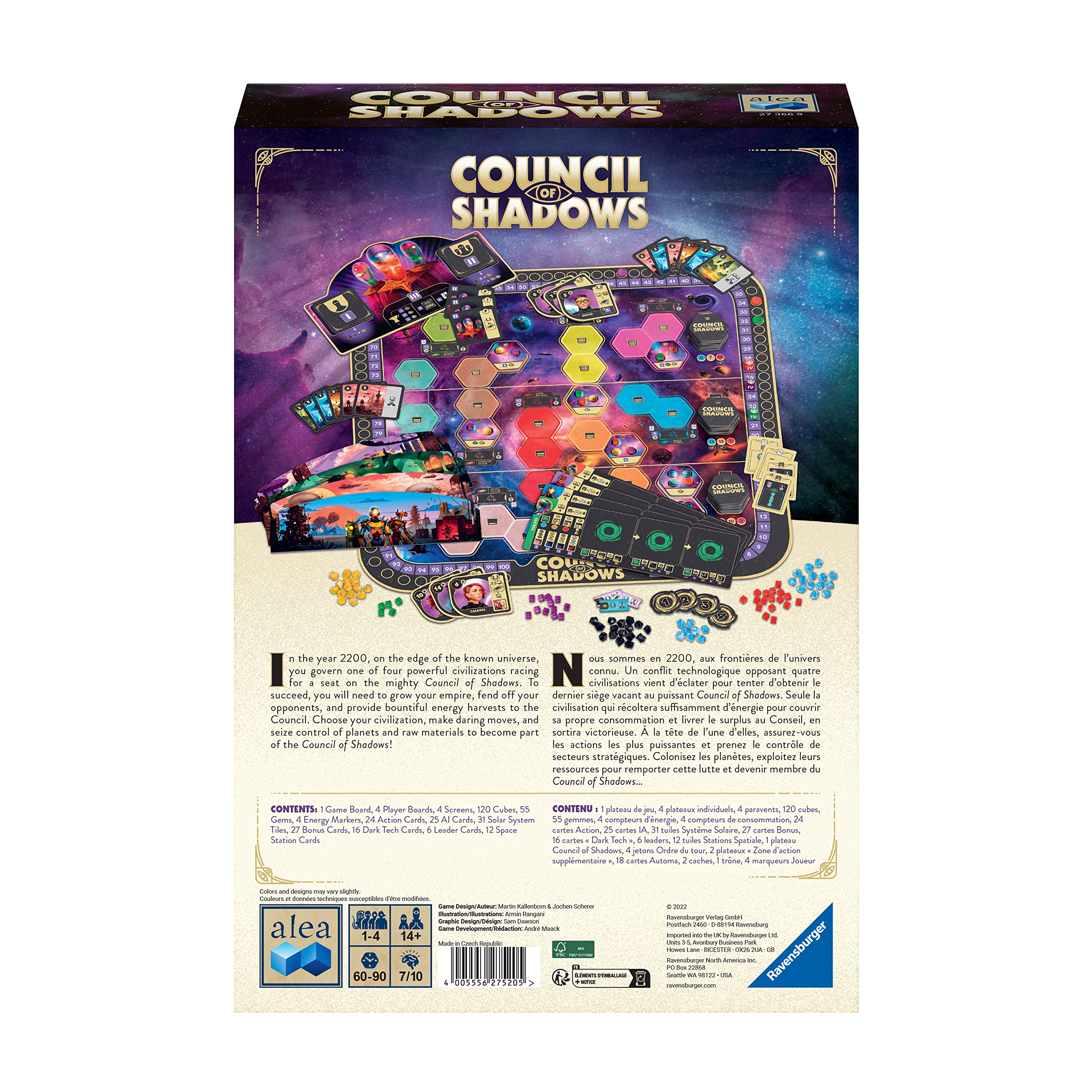 Ravensburger Gra strategiczna Council of Shadows