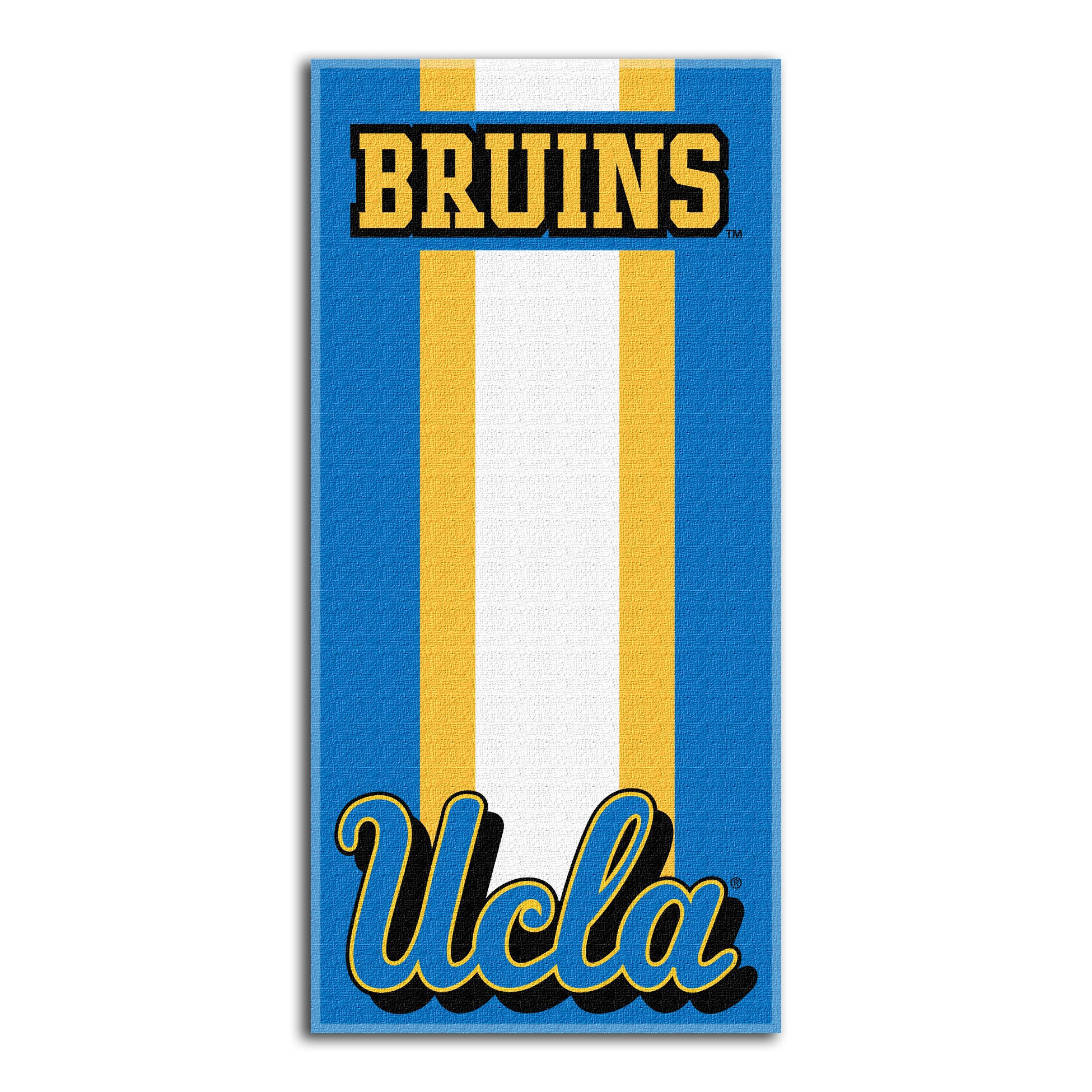 Northwest NCAA UCLA Bruins Unisex-Adult Beach Towel, 30" x 60", Zone Read