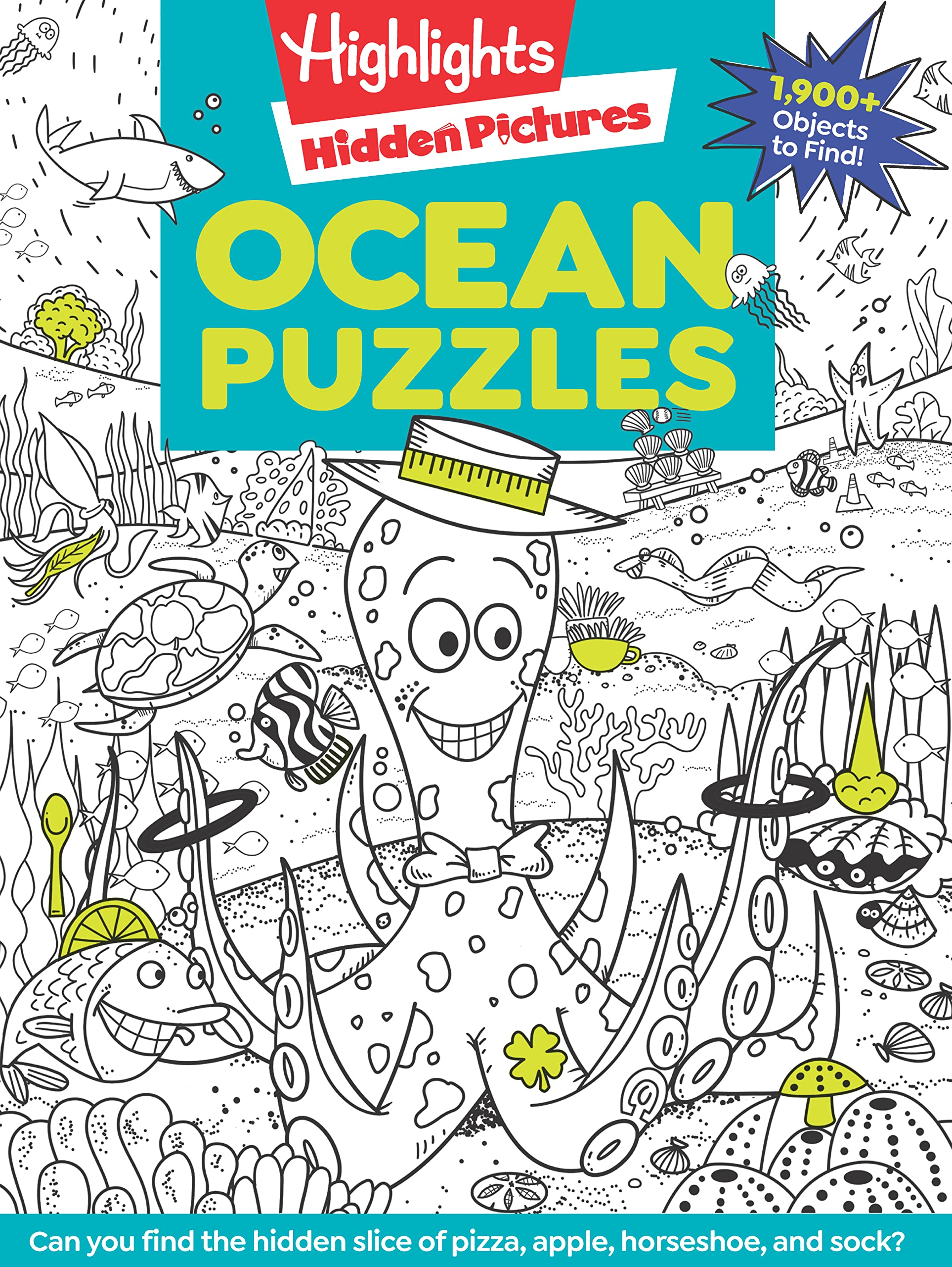 Ocean Puzzles Over 100 Ocean-Themed Search and Find Puzzles for Kids