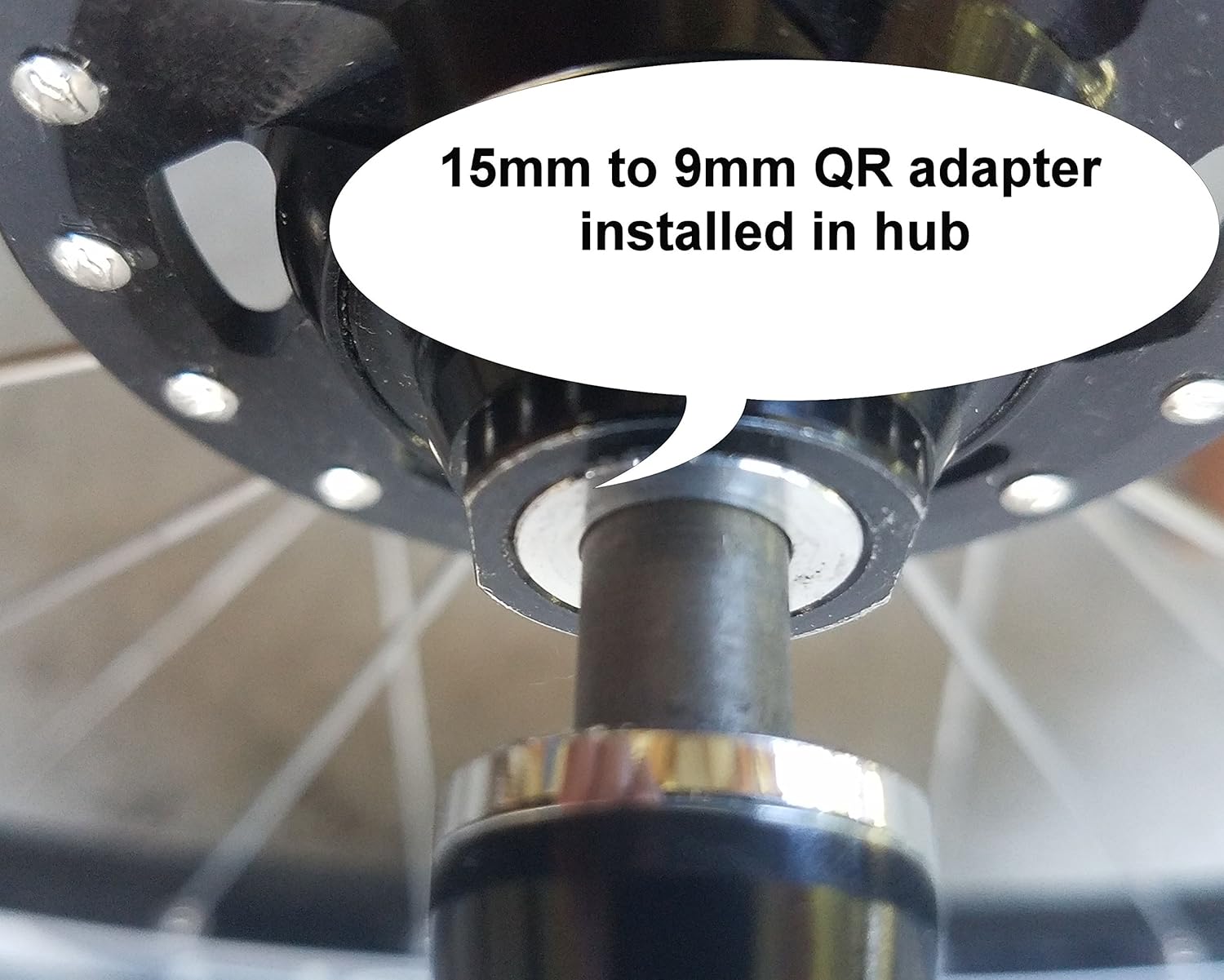 VeloFuze 15mm to 9mm Quick Release Axle Conversion Togo Ubuy