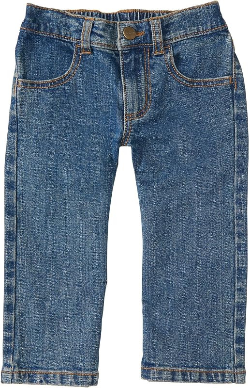 Carhartt Baby Boys' Relaxed Fit Denim 5-Pocket Bootcut Jeans
