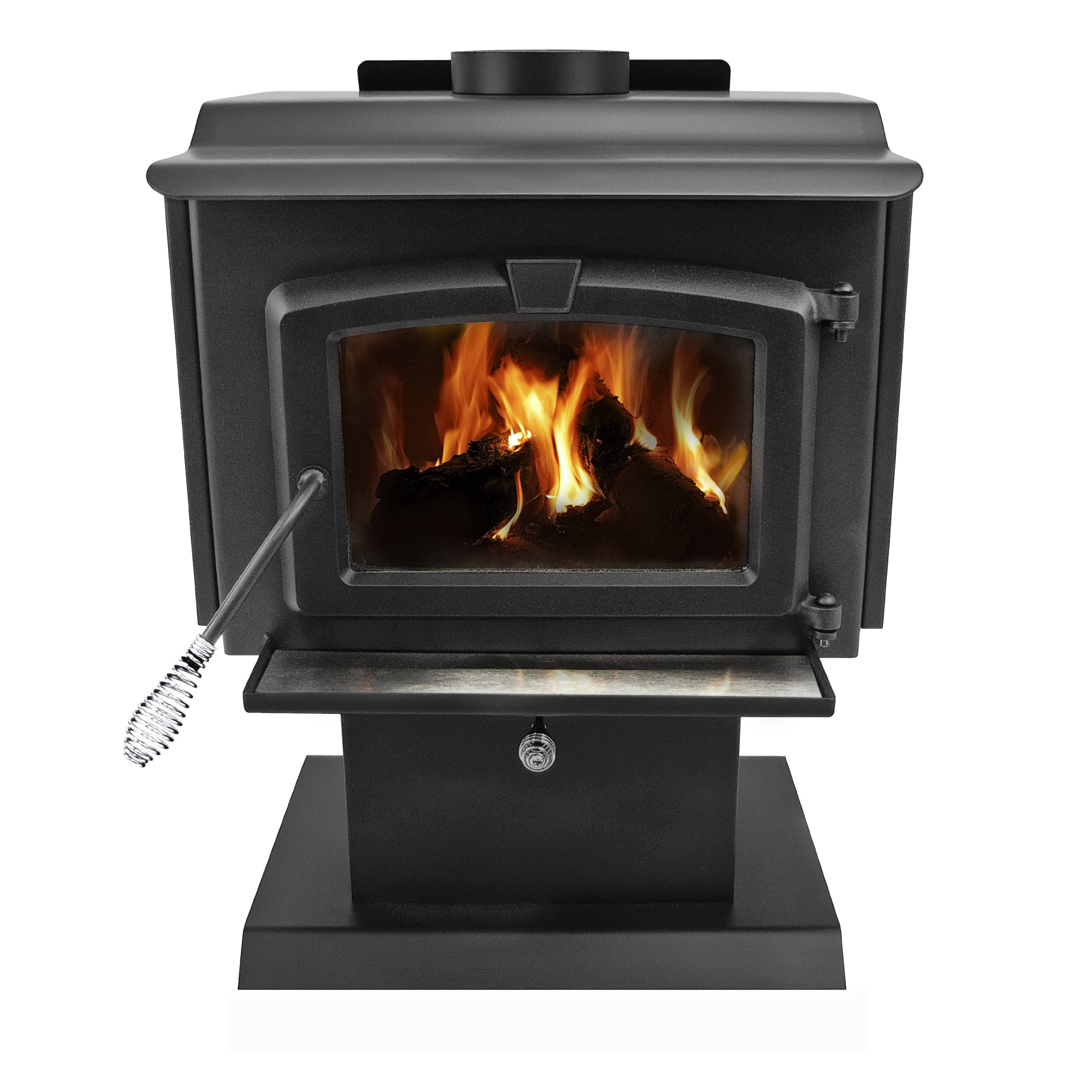 Pleasant Hearth Wood Burning Stove Small Black HWS-224172MH : Amazon.ae:  Tools u0026 Home Improvement