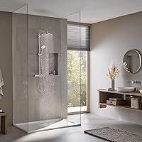 Vista 14 de GROHE 26726000 Euphoria 310 Cooltouch Sistema de ducha termostática, 1.75 GPM, cromo Starlight