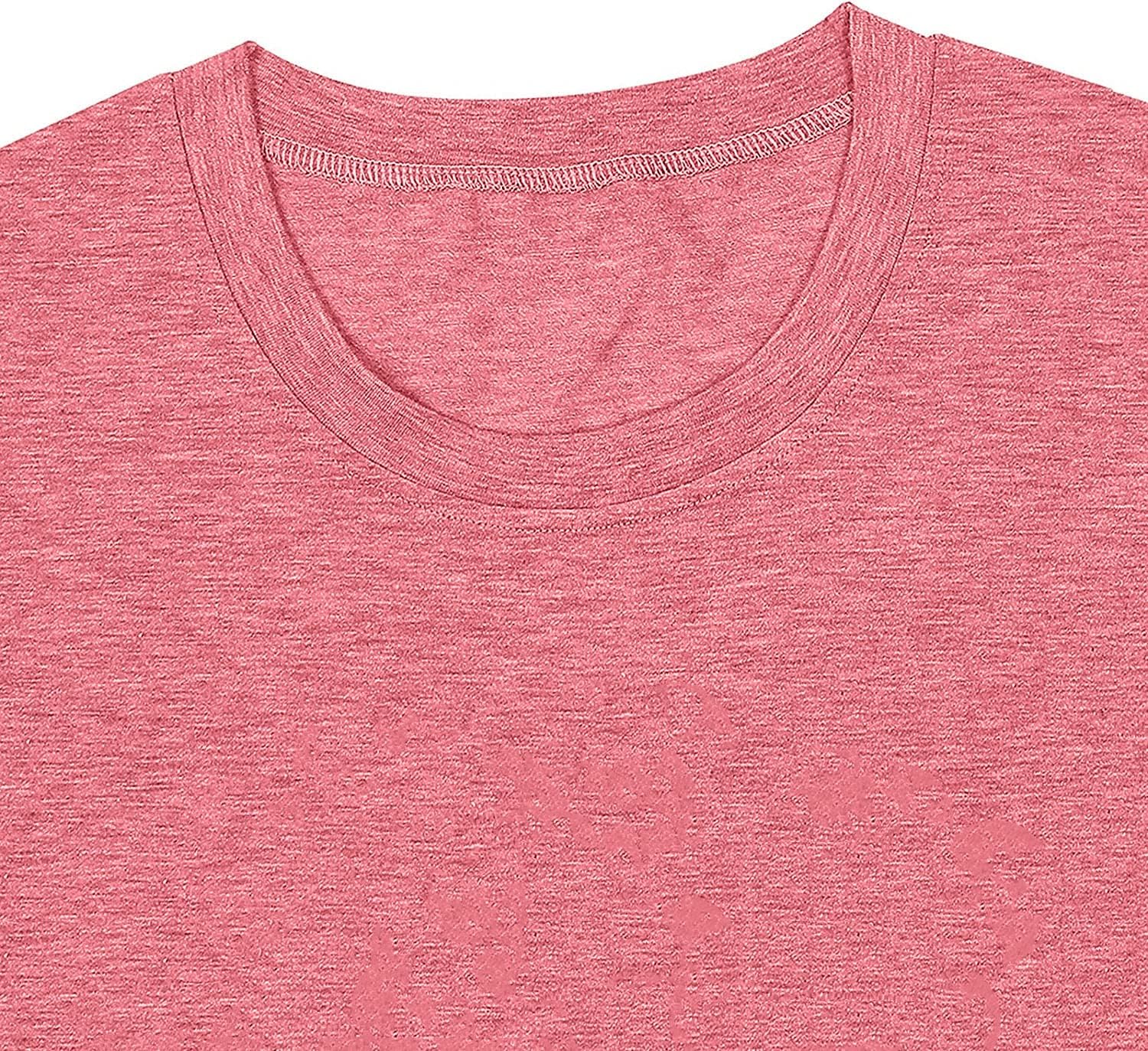 Women Summer I'm Fine Everything is Fine Inspirational Print Pattern Short-Sleeved Casual Shirt - Image 5