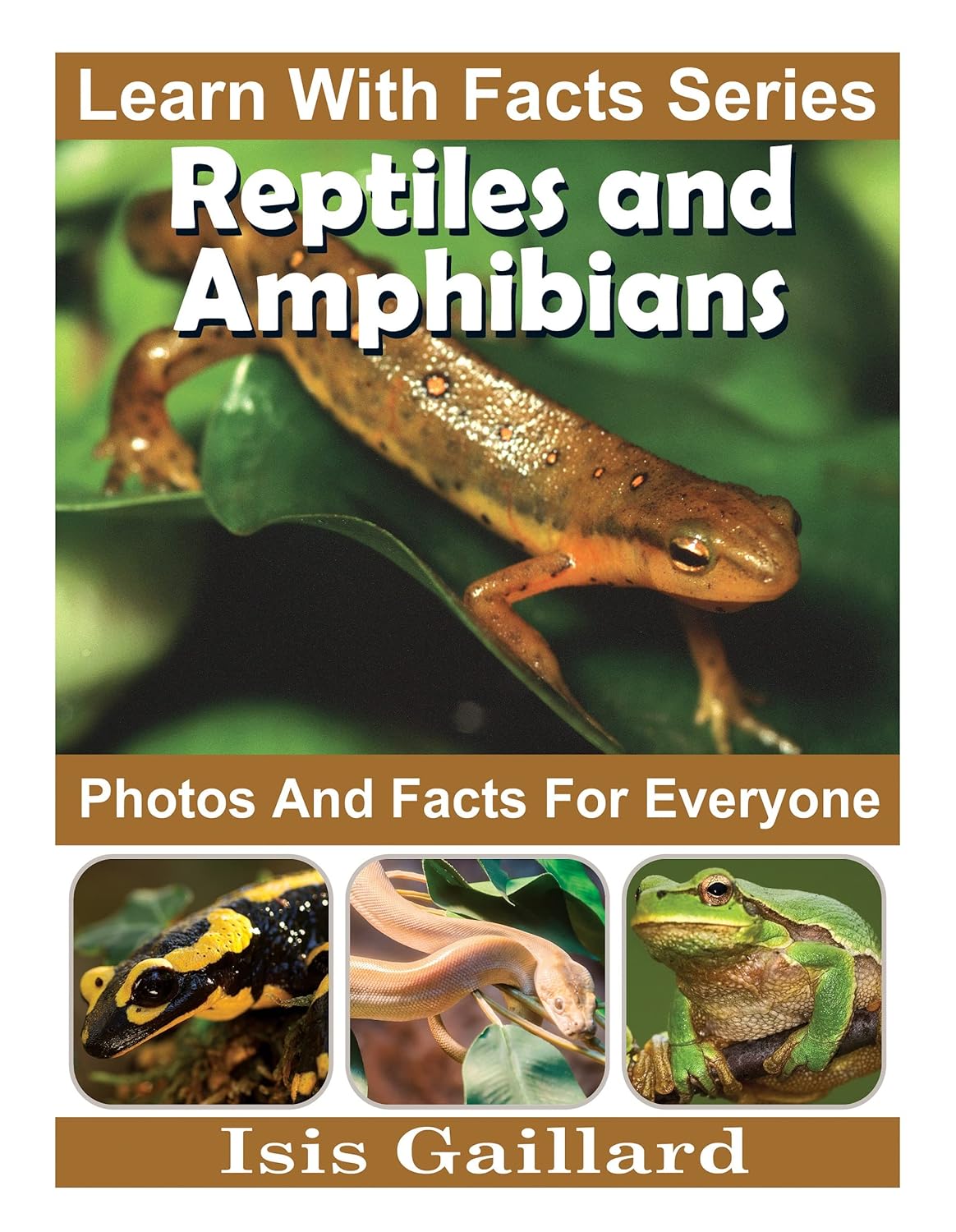 Reptiles and Amphibians: Photos and Facts for Everyone (Learn With Facts Series Book 124)