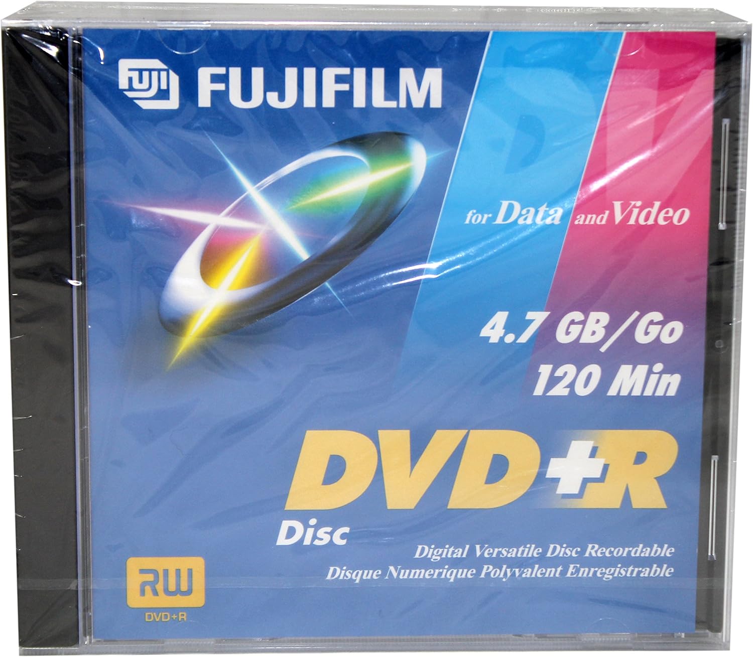 Fuji DVD+r DVD+r 4.7gb General Purpose DVD Disc 5 Pack