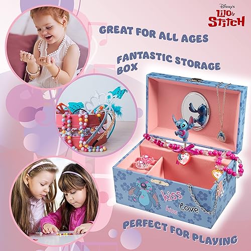 Miniatura 3 de Disney Encanto - Joyero musical para niñas, caja de almacenamiento de princesa congelada con caja de música giratoria Mirabel, la Sirenita, Ariel