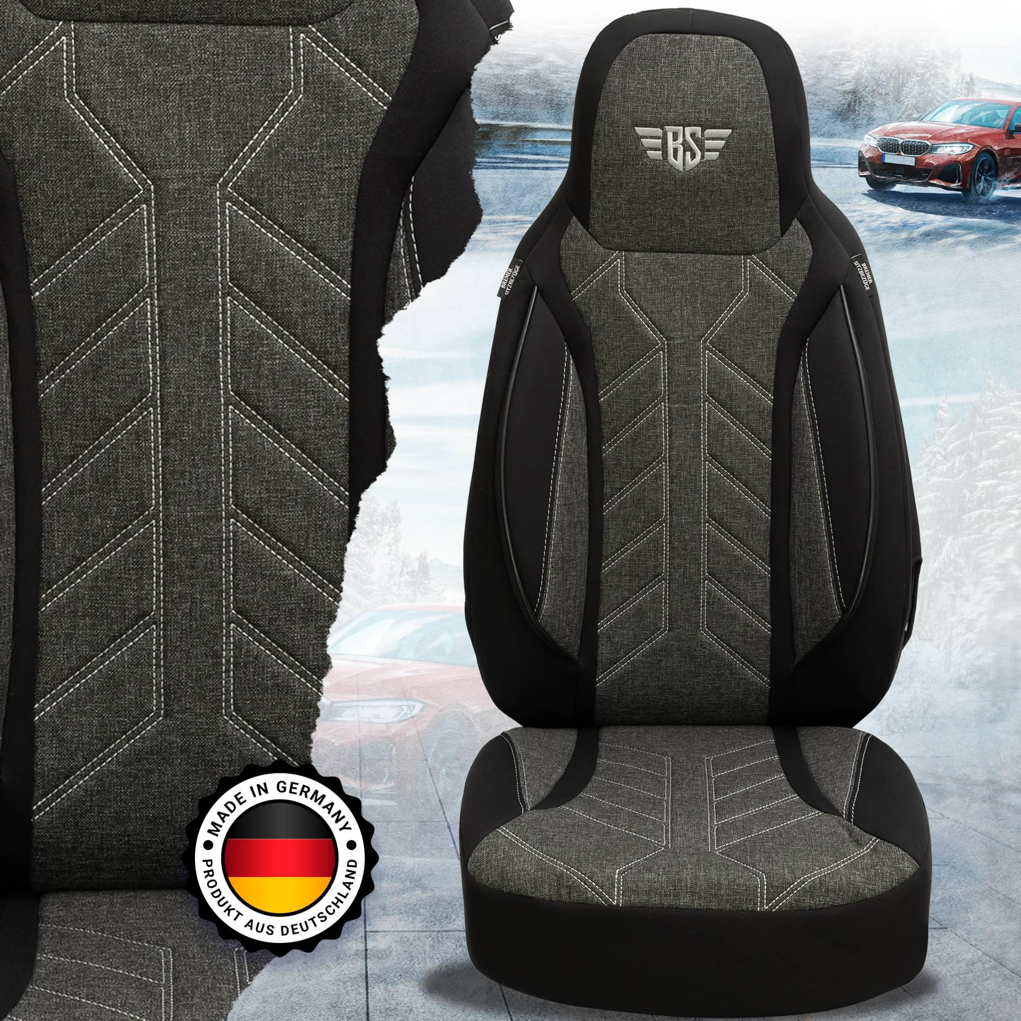 BREMER SITZBEZÜGE Housses de siège sur Mesure pour VW Grand California PLKT204