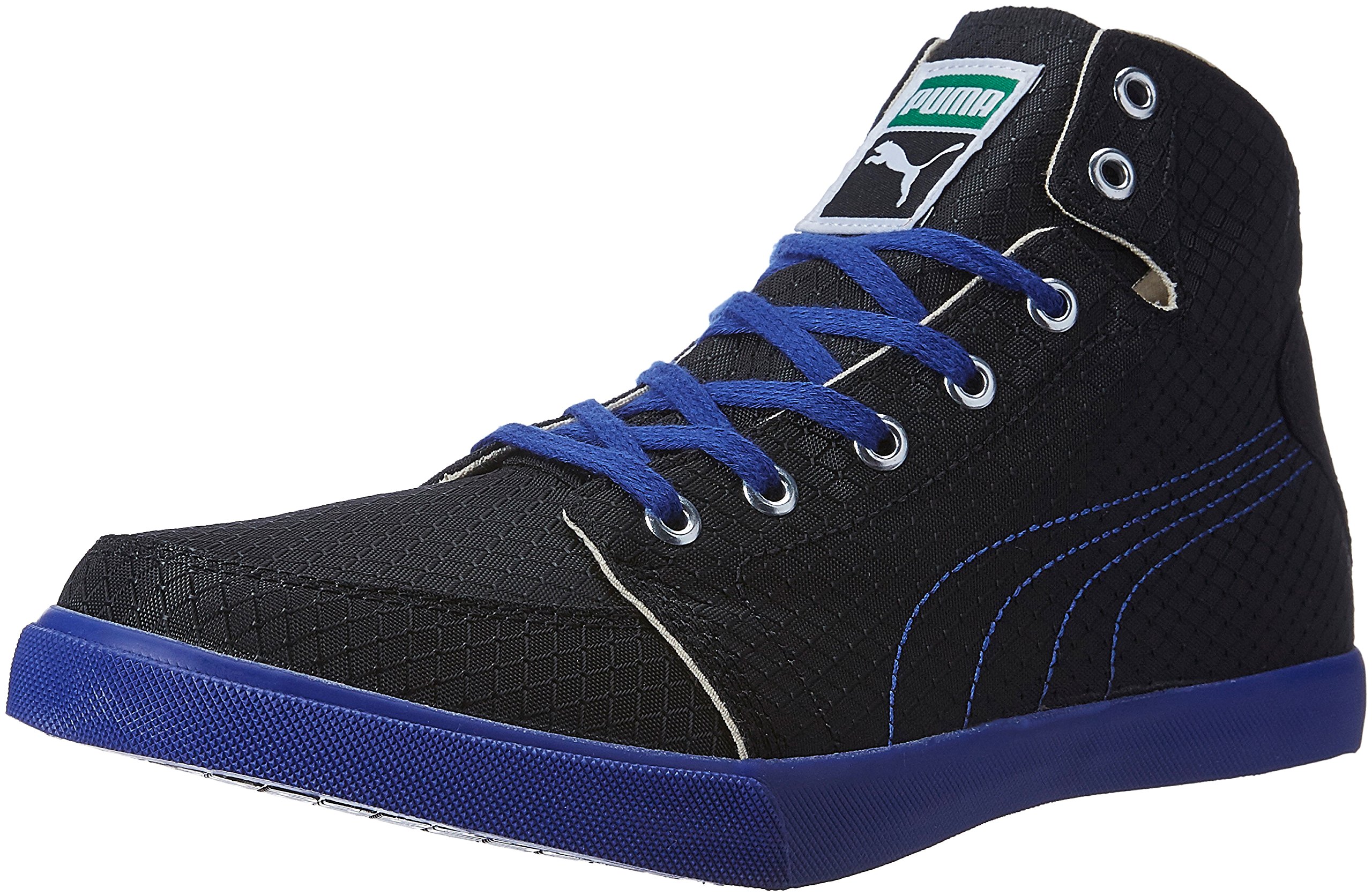 Puma Mens Drongos Idp Puma Black and Mazarin Blue Sneakers - 6 UK/India (39 EU) (B01HOIDTCG) Amazon Price History, Amazon Price Tracker