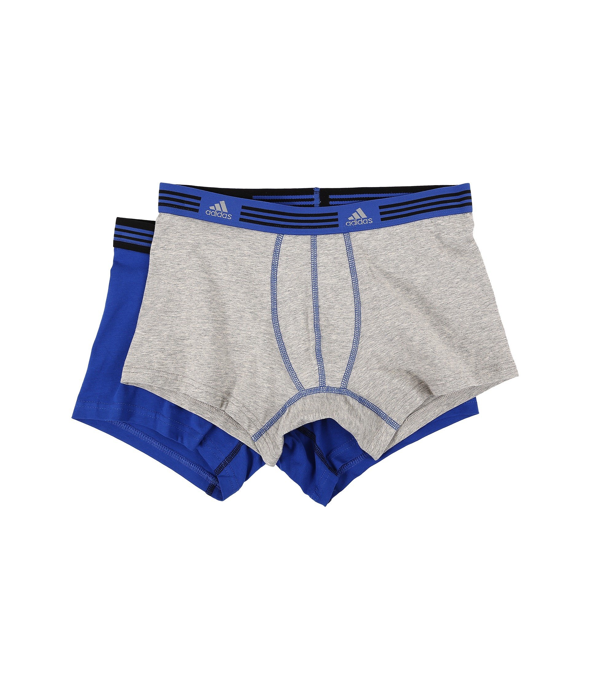 adidas Men's Athletic Stretch Trunk Underwear (2-Pack)
