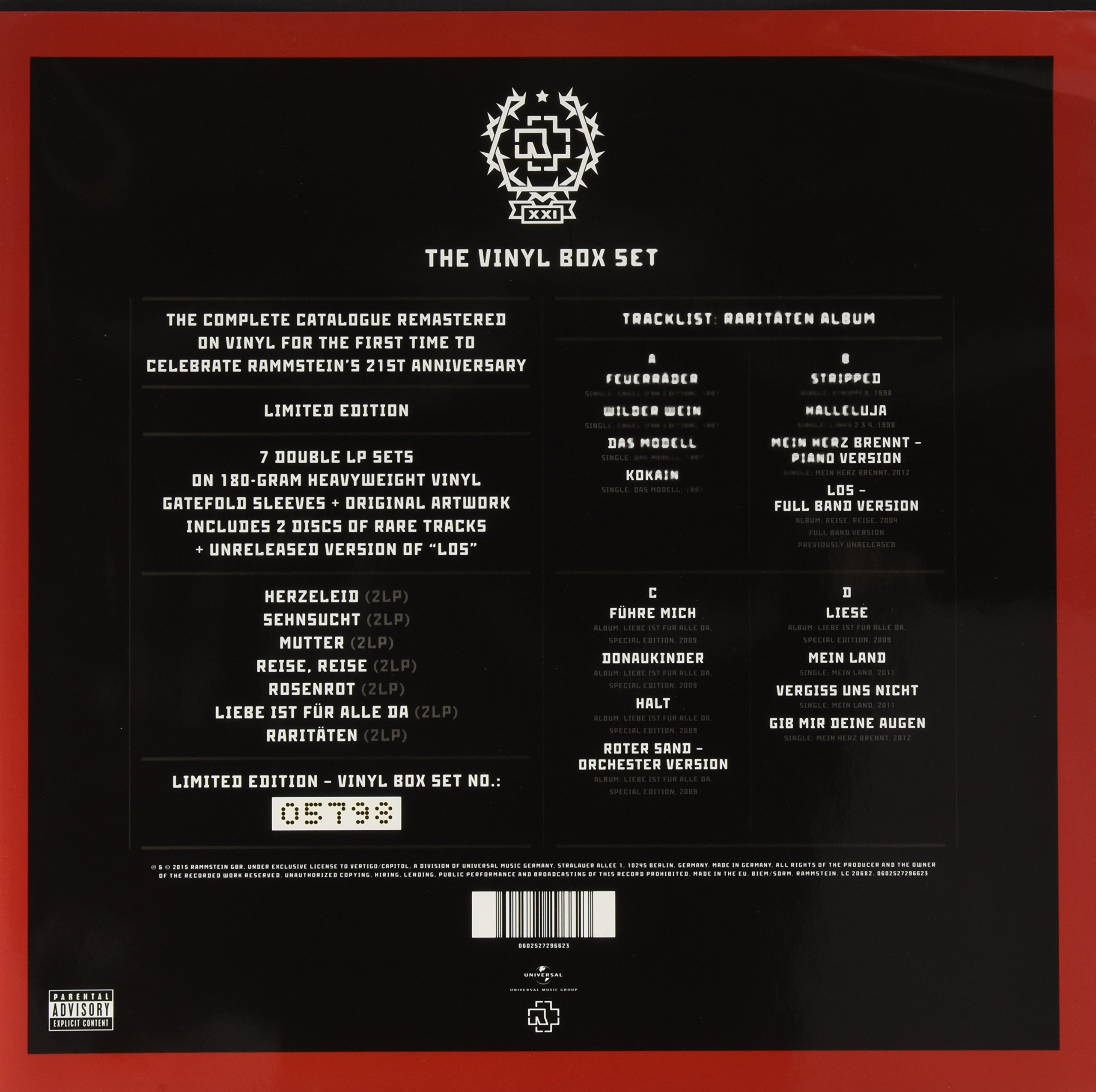 Xxi Vinyl Box Set -Ltd-