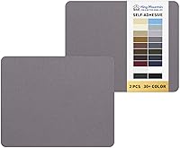 Vista 66 de KING MOUNTAIN Parche de reparación de lona de 9 x 11 pulgadas, 2 piezas, parche de tela impermeable autoadhesivo para sofás, tiendas de campaña