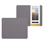 KING MOUNTAIN Canvas Repair Patch 9 x11 Inch 2 Pcs Self-Adhesive Waterproof Fabric Patch for Sofas, Tents, Furniture,Tote Bags, Car Seats (Grey)