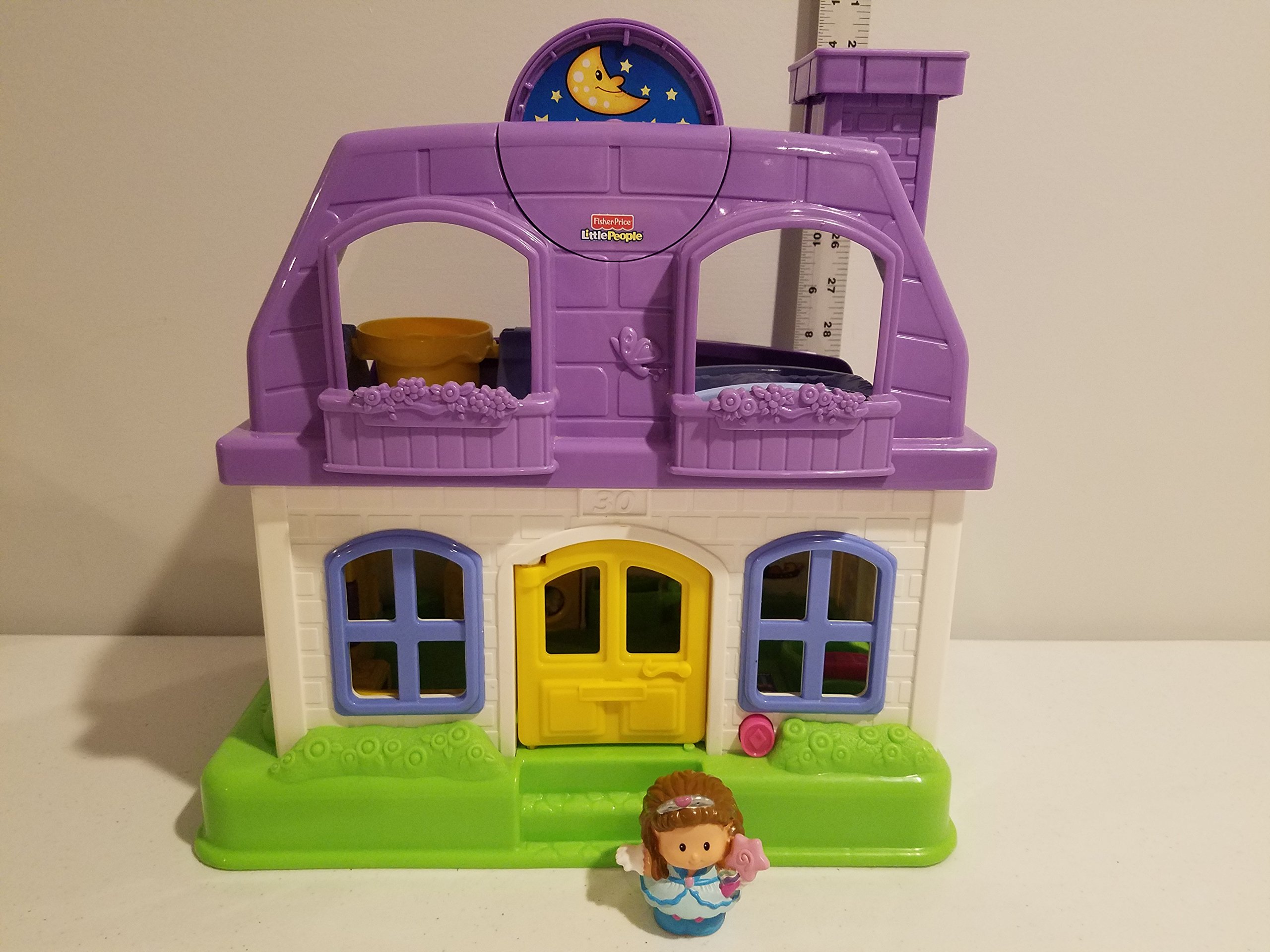 Purple Little People Happy Sounds Home Fisher Price Little People