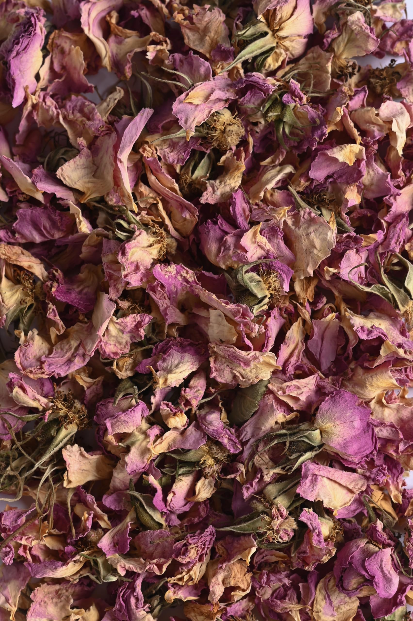 Biojoy Pétales de Rose séchées BIO (200 g), fleurs pour décoration ou rose infusion (Rosa Damascena) (Lot de 2)
