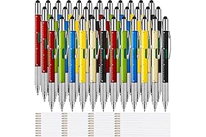Zonon Multi-Tool Bulk: 36 Multifunctional Tech Pens for Precision and Convenience