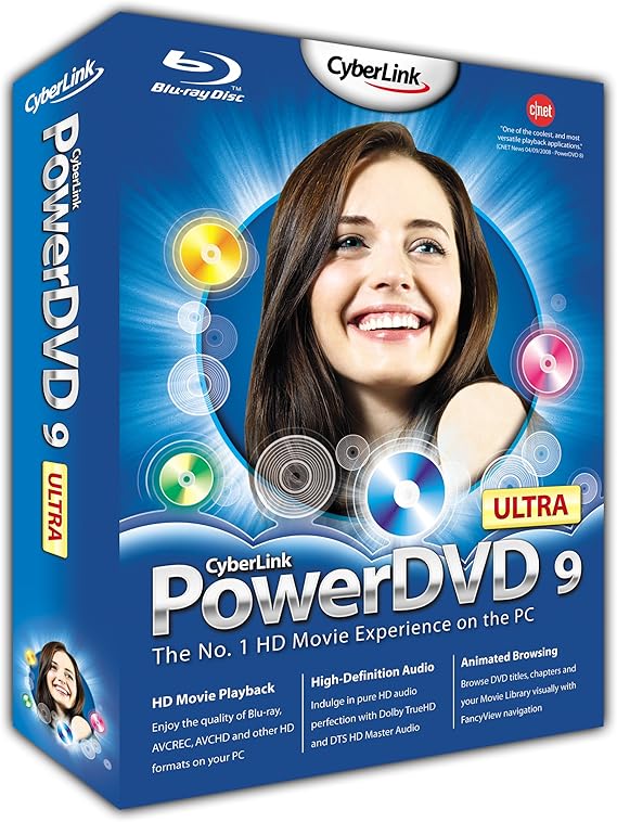 CyberLink Power DVD 9 Ultra (PC CD) Amazon.co.uk Software