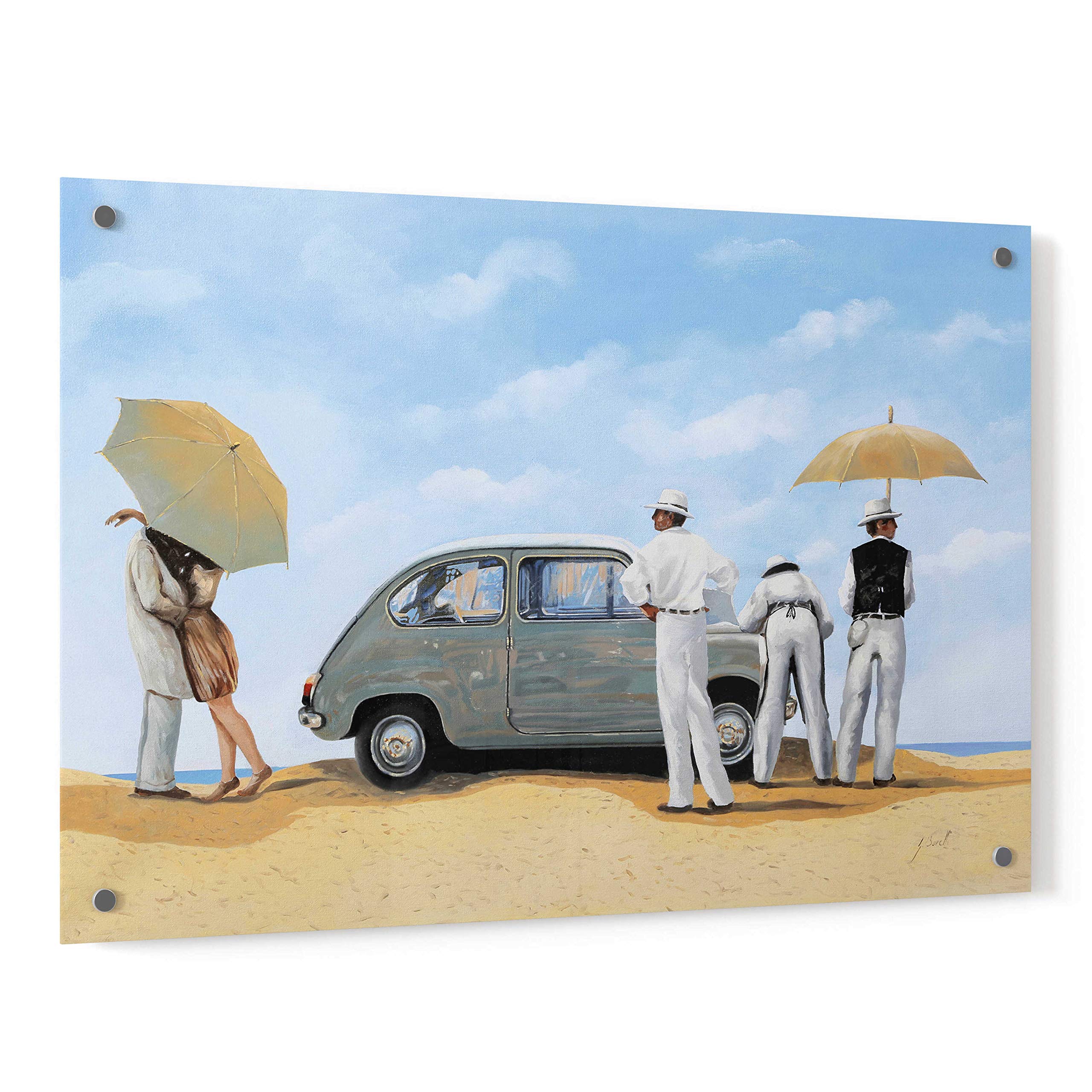 Epic Art 'The 600' by Guido Borelli, Acrylic Glass Wall Art, 36"x24"