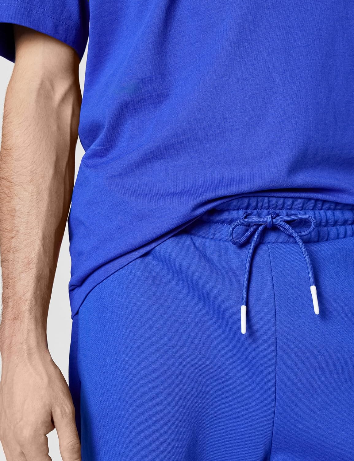 Hugo Men's Vertical Logo Cotton Sweatpants