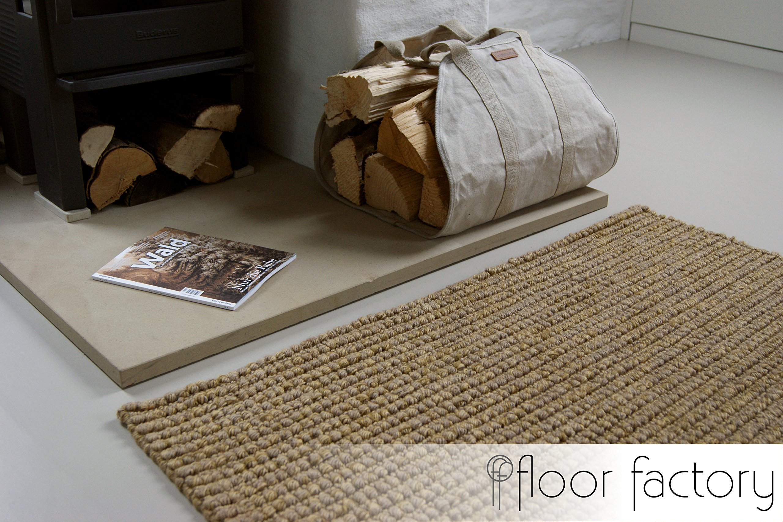 floor factory tappeto moderno naturale Juta beige naturale 80x150cm tappeto tessuto a mano di 100% fibra naturale