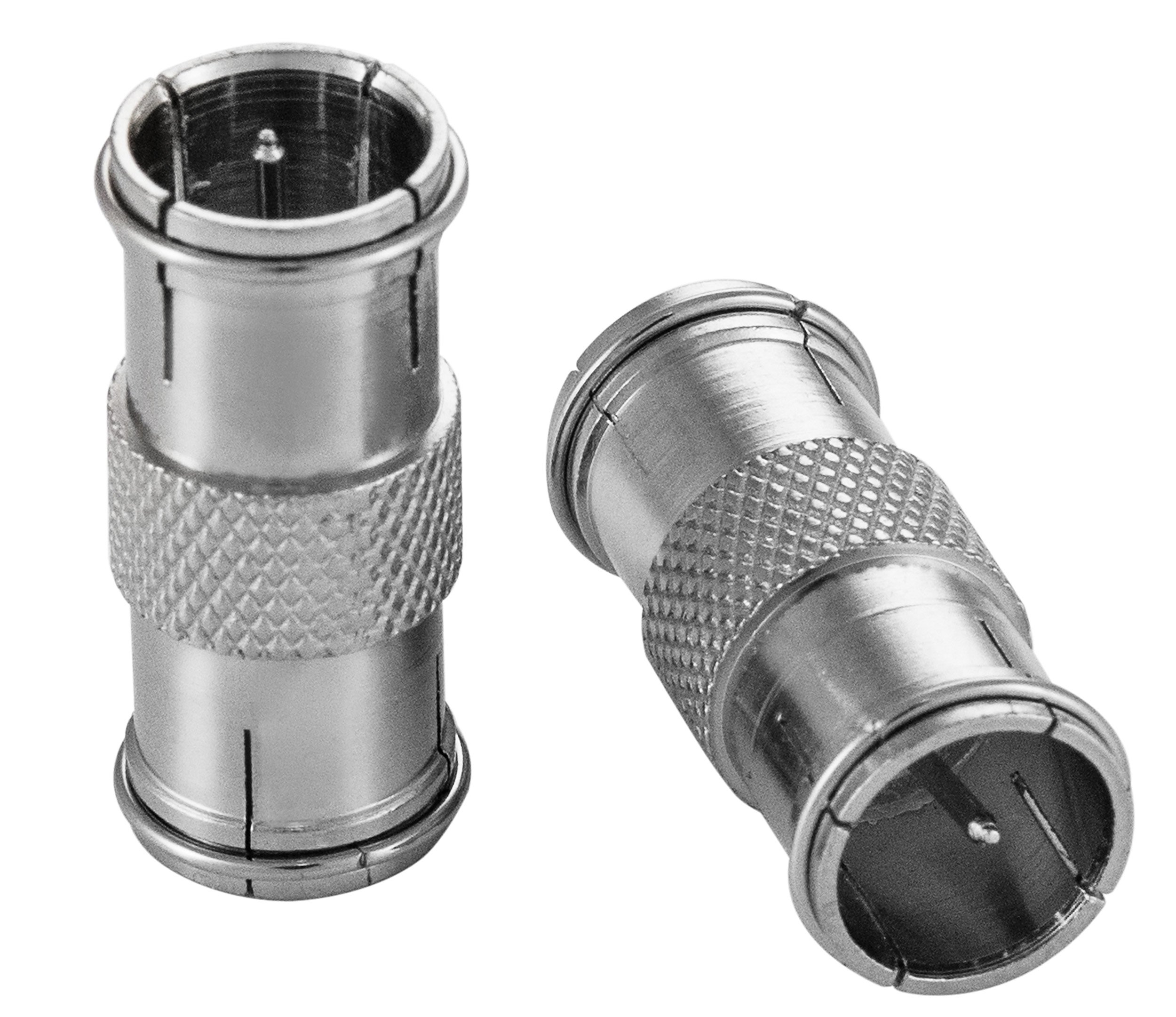 POPPSTAR 2x Adattatore Con Forma A T Per SAT TV Coassiale (2x - Foto 10