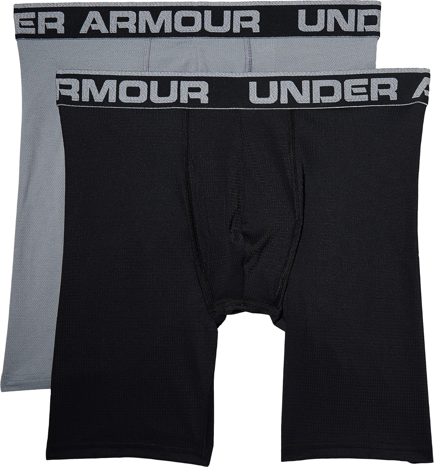 Under Armour Men's Performance Tech Mesh Long-Leg Boxerjock Brief Underwear, 9" Inseam, All-Day Comfort & Ultra-Soft, 3-Pack