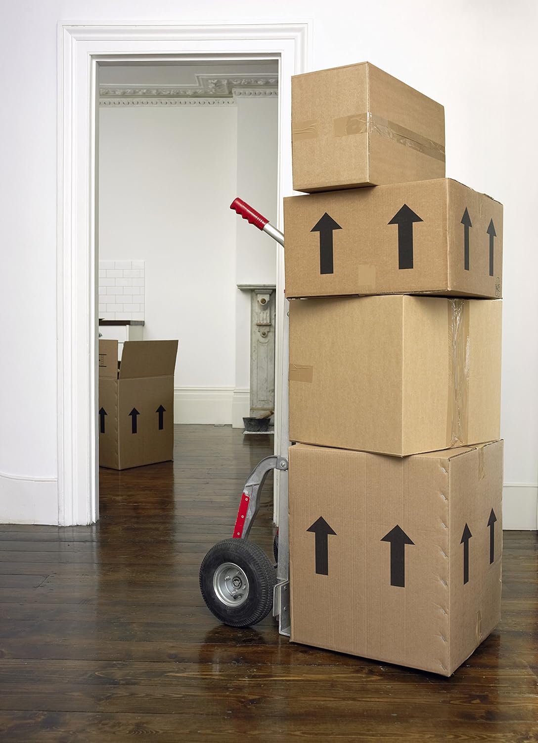 BOX USA B362110 Flat Wardrobe Boxes, 36L x 21W x 10H, Kraft (Pack of 10)