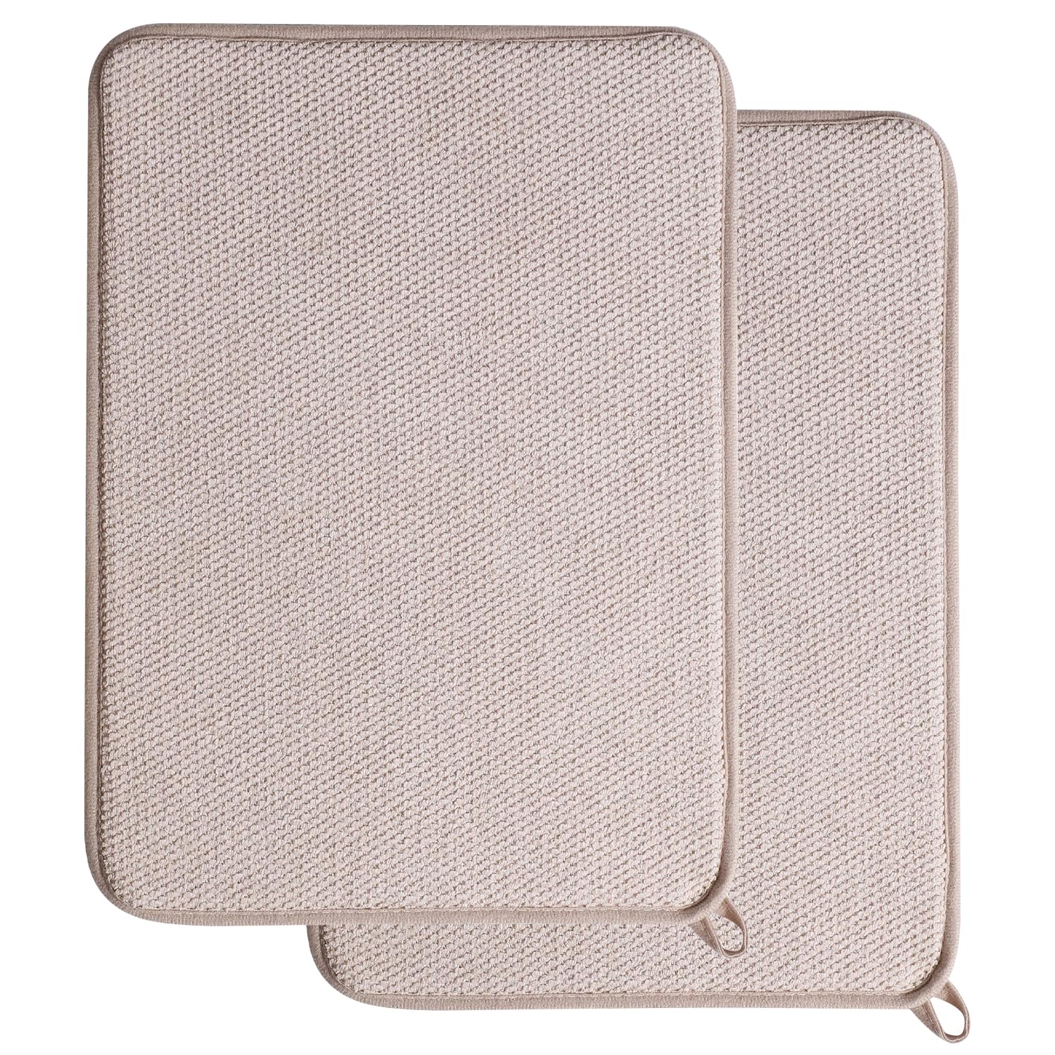 2 PCS Dish Drying Mats, Microfibre Dish Drying Mat