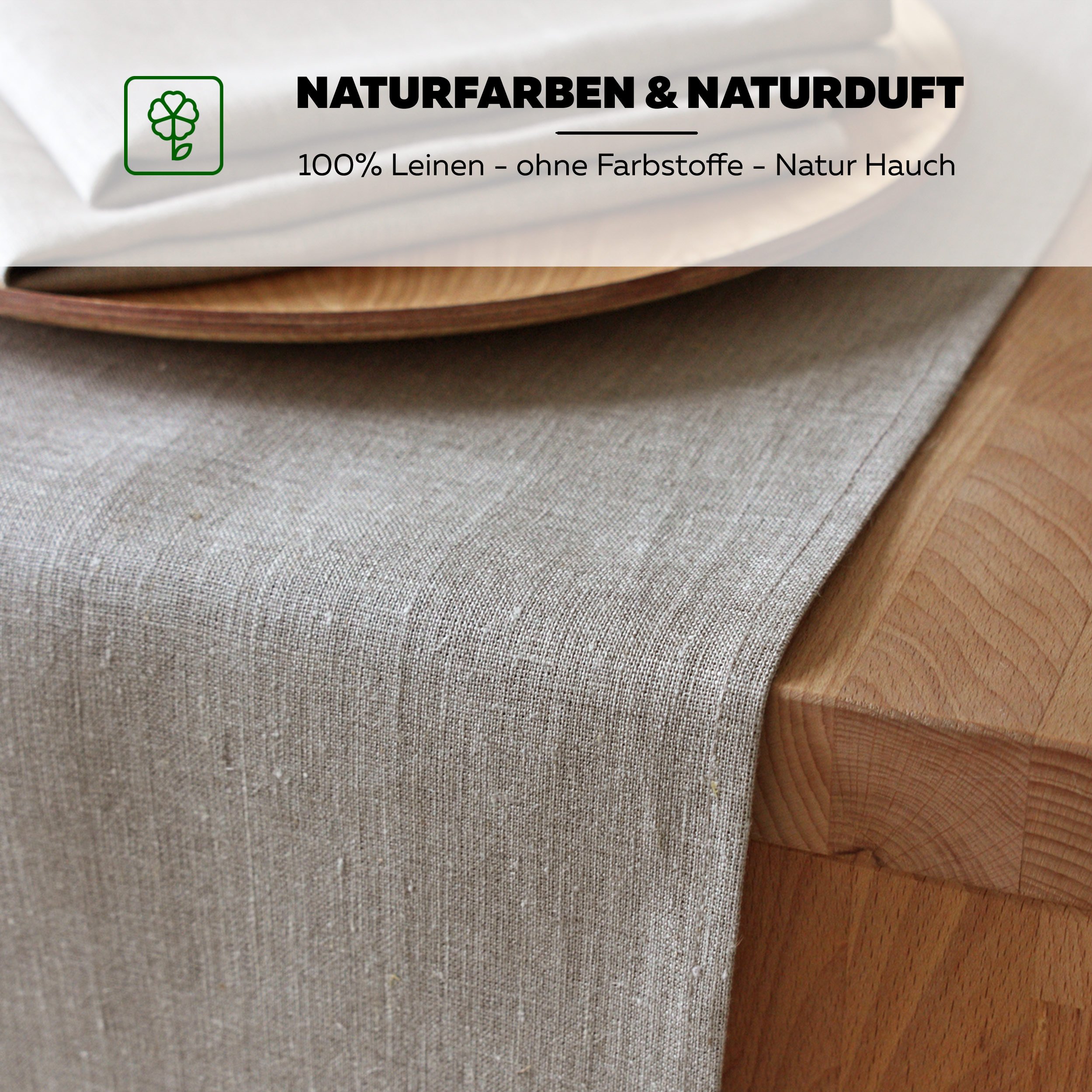 Varvara Home linnen tafelloper | Linnen tafelband tafelkleed | Stijlvol, robuust, 45x180 cm, naturel bruin, Varvara Home 1554 Varvara Home linnen tafelloper | Linnen tafelband tafelkleed | Stijlvol, robuust, 45x180 cm, naturel bruin, Varvara Home 1554