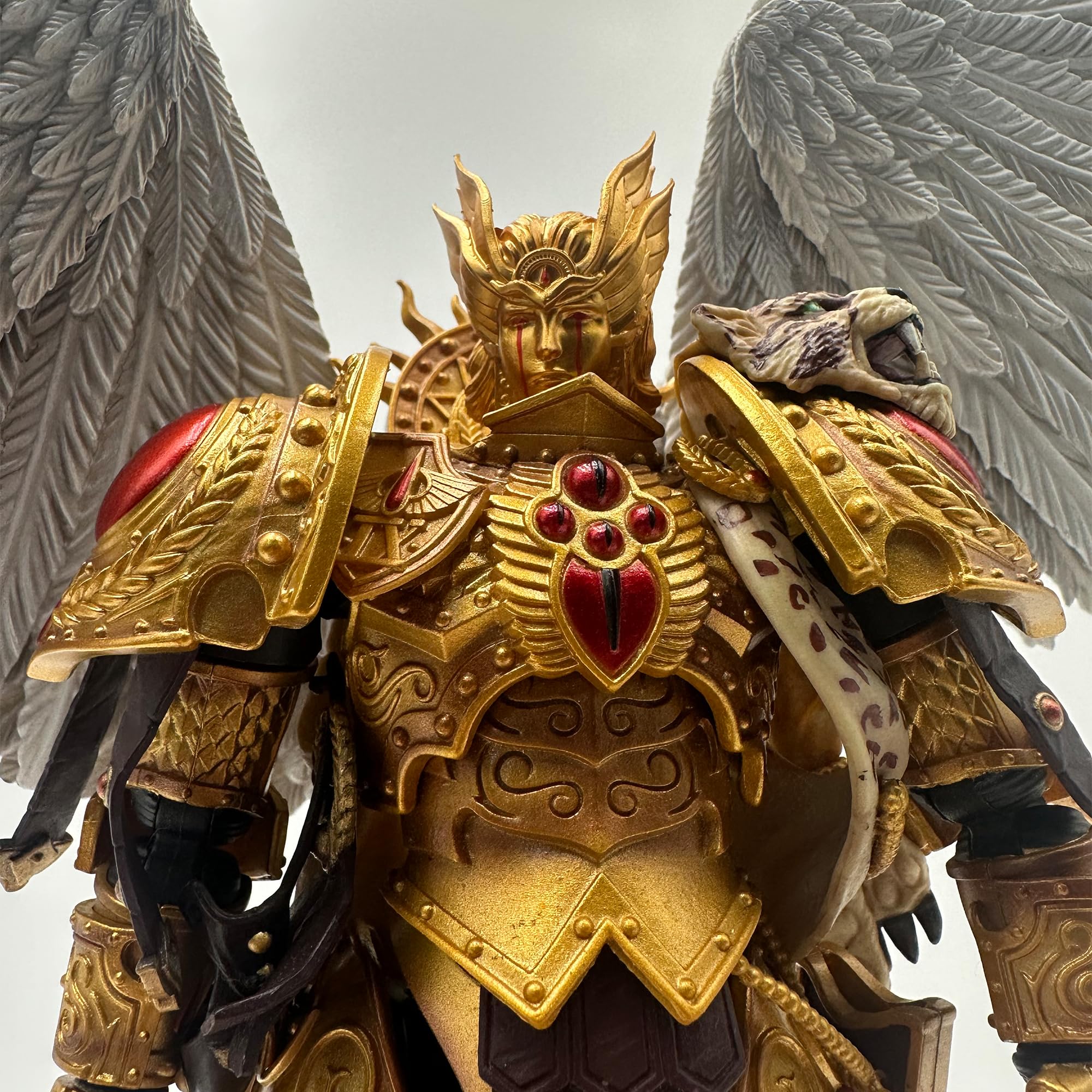 TOYVERSE Helmet Part 06, Sanguinius Accessories, PVC Soft Rubber Model Accessories, Applicable to JOYTOY Products, Ages 15 and Above - Image 3
