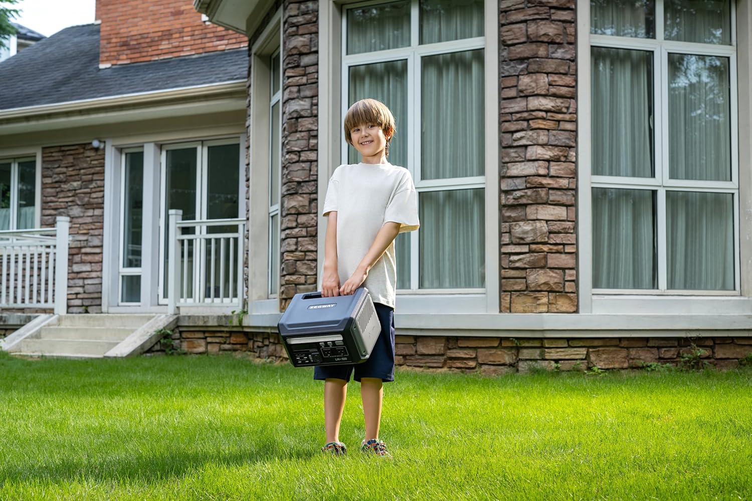Segway Lumina 500 operating in a snowy, extreme climate