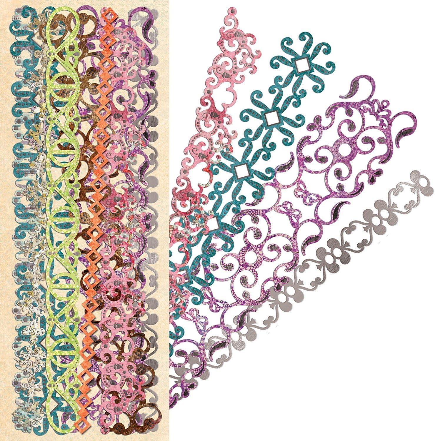 K&Company Jubilee Adhesive Borders