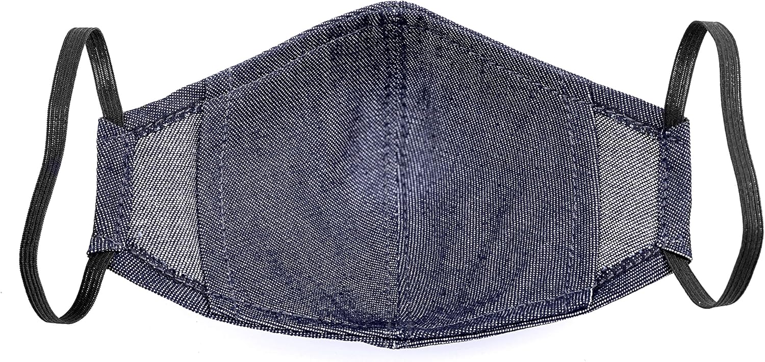 Wееklу Tор Sаlе Under NY Sky Safety Face Masks - Pocket For Filter (Blue Denim)