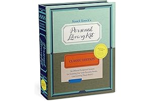 Knock Knock Little Library Box Outdoor - Personal Library Kit Classic Edition
